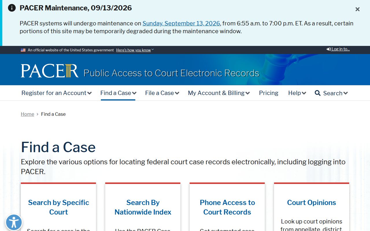 Walker County most wanted federal case context on PACER